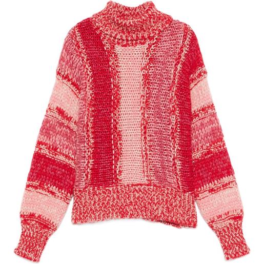 Roberto Collina maglione a righe - f4638 red