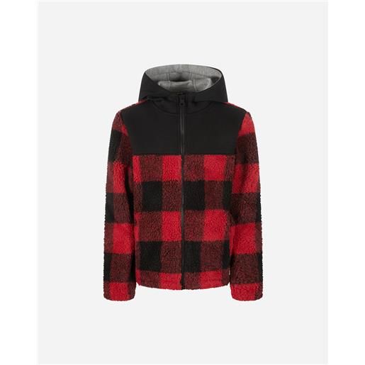 Bear icon jr - felpa - rosso