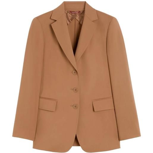 MaxMara Studio max mara studio blazer donna nice nocciola 40,44