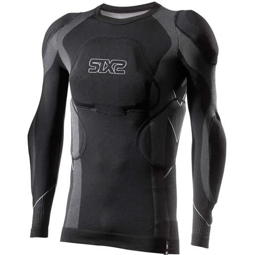 Sixs maglia tecnica con protezioni Sixs pro-tech prm ts2 nero