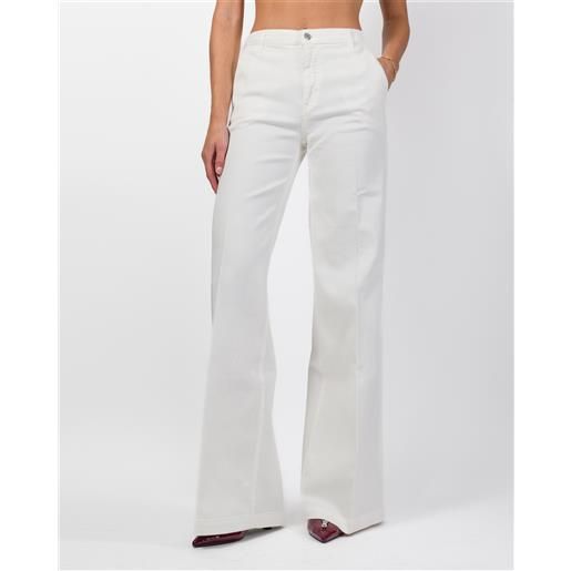VICOLO jeans palazzo bianco - elena - VICOLO