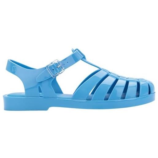 melissa unisex's ownership display flat sandal, blu, 35.5/35.5 eu