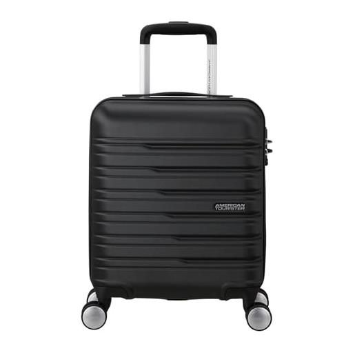 American Tourister flashline - spinner s, bagaglio a mano, 45 cm, 23l, nero (shadow black)