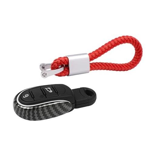 HIBEYO Chiave a scatto per chiave auto, adatta per Opel TPU, custodia protettiva per Opel Corsa Astra Insignia Zafira Antara Mokka Tigra Adam, custodia per chiavi a distanza, accessori argentati