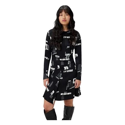 Desigual abito corto donna nero