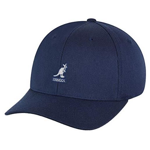 Kangol cappellino wool flexfit baseball cap fitted xxl (62-63 cm) - blu