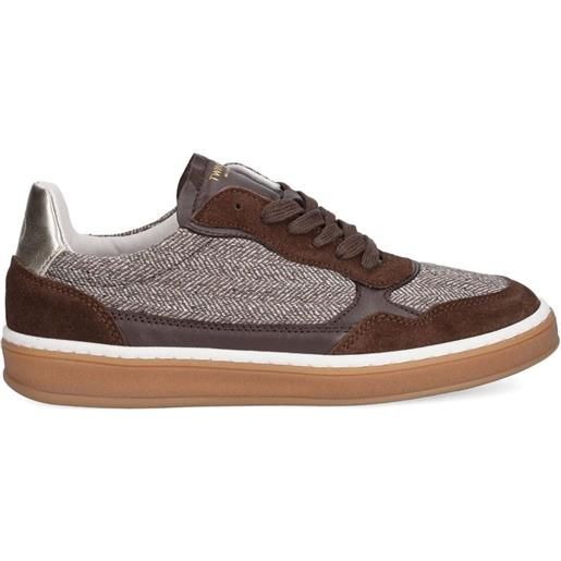 TWINSET sneakers con inserti - marrone