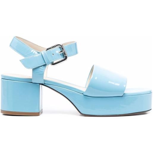 Marni sandali con tacco largo - blu