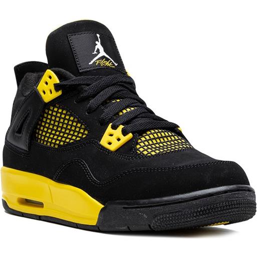Jordan Kids sneakers air jordan 4 retro (gs) - nero