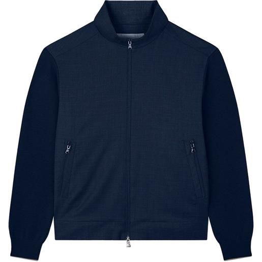 Paul & Shark cardigan con zip - blu