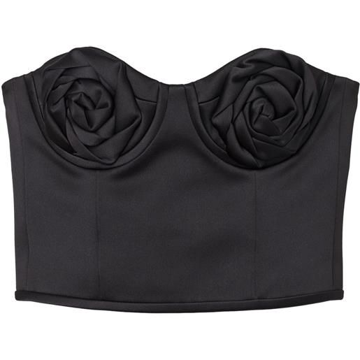 Marc Jacobs corsetto the duchess satin rose - nero
