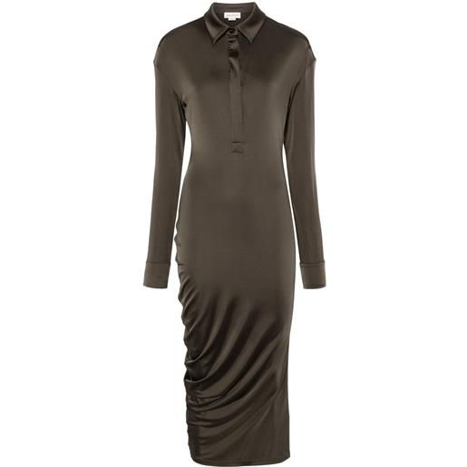 Alexander McQueen chemisier midi - verde