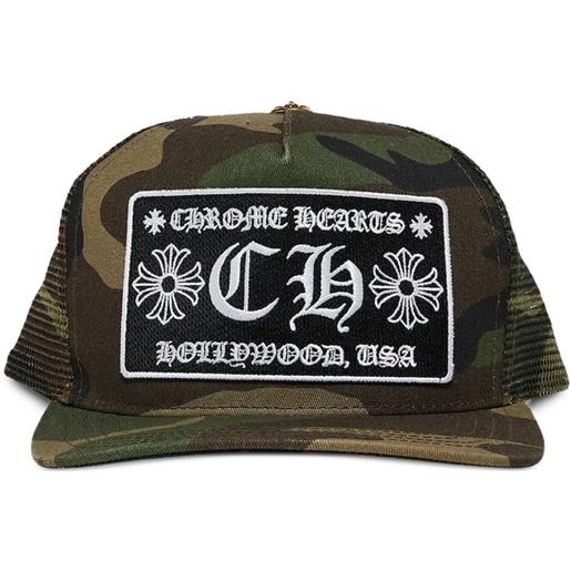 Chrome Hearts cappello da baseball hollywood - verde