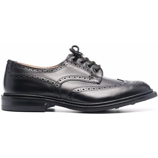 Tricker's stringate bourtoncalf - nero