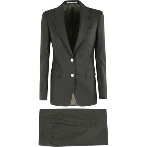 Tagliatore completo monopetto - verde