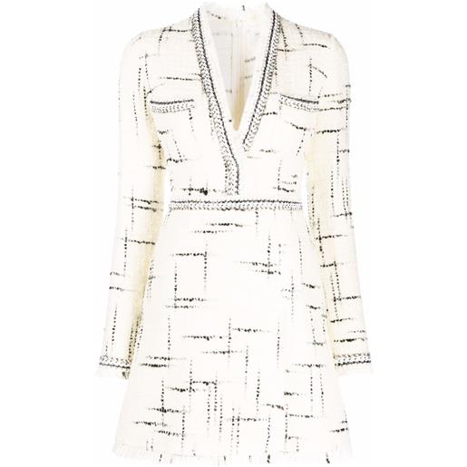 Giambattista Valli abito a maniche lunghe - bianco