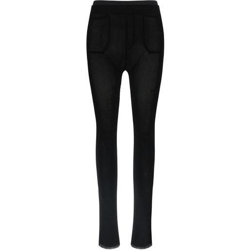 Issey Miyake leggings seen unseen ap - nero