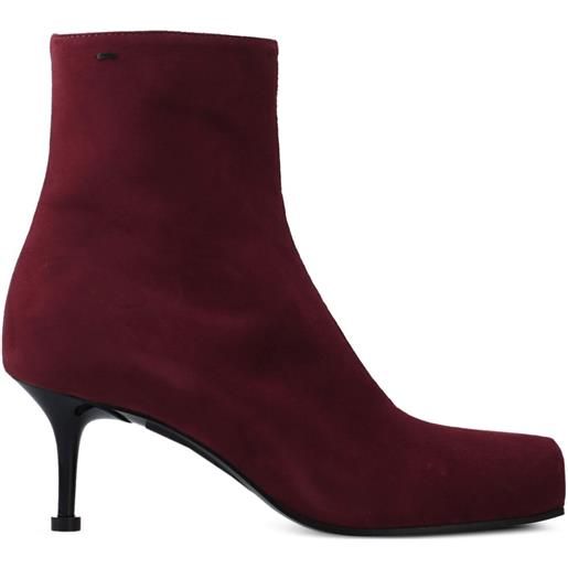 Premiata stivali con tacco a stiletto 100mm - rosso