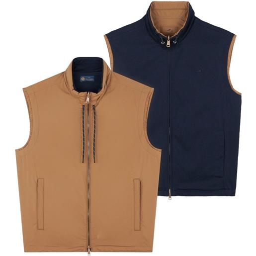 Paul & Shark gilet reversibile - marrone