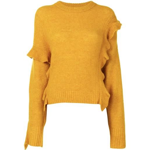 3.1 Phillip Lim maglione crop - giallo