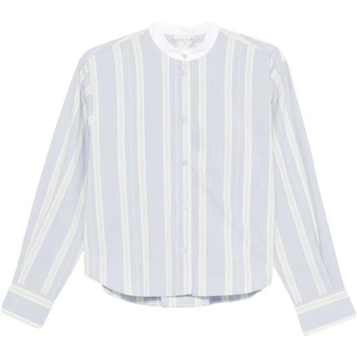 Forte Forte camicia a righe - toni neutri