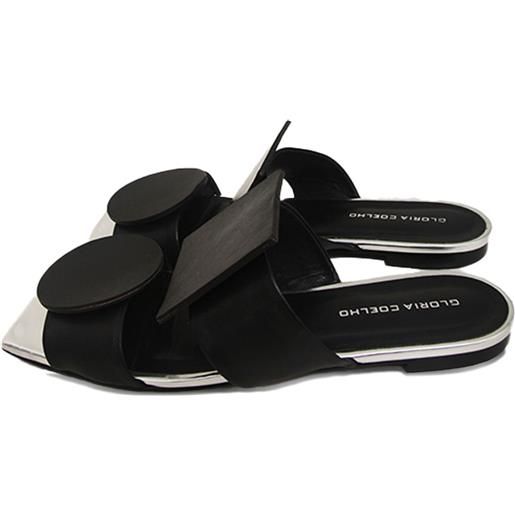 Gloria Coelho sandali con suola piatta - 1002 preto