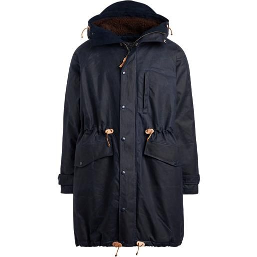 Ceccarelli parka mountain con tasche - blu