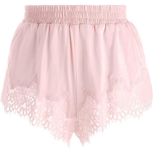 Coordinato Balconcino Slip Satin E Pizzo Pois Rosa E Nero Love And Bra 53396 - Foto 13