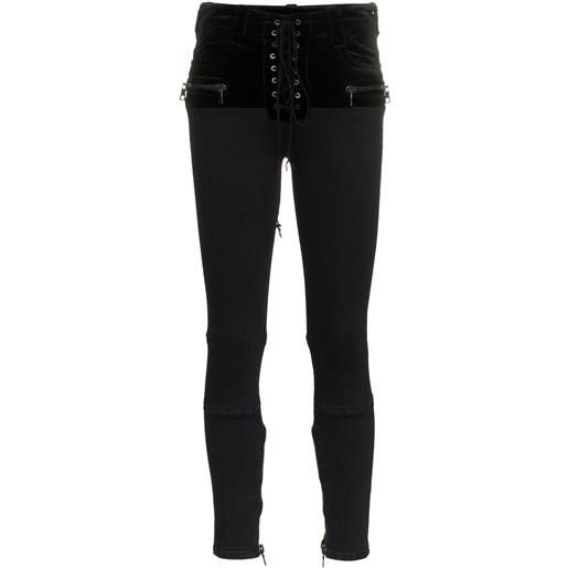 UNRAVEL PROJECT jeans skinny - nero