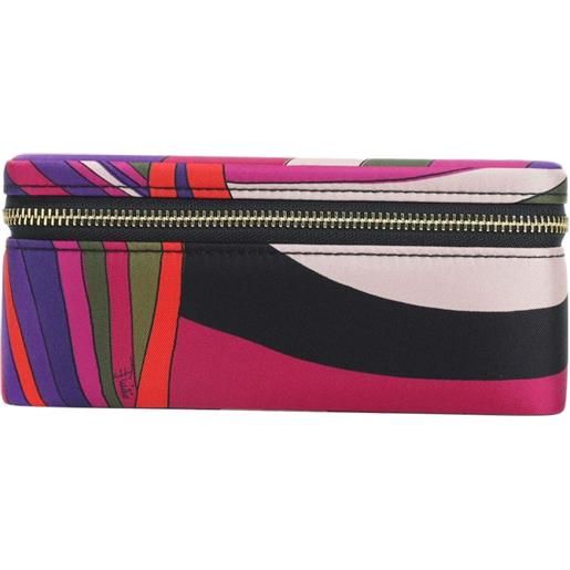 PUCCI trousse make up con stampa iride - rosa
