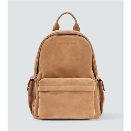 Brunello Cucinelli zaino in suede