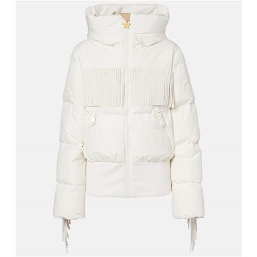 Goldbergh giacca da sci marna con frange