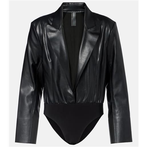 Norma Kamali body a camicia