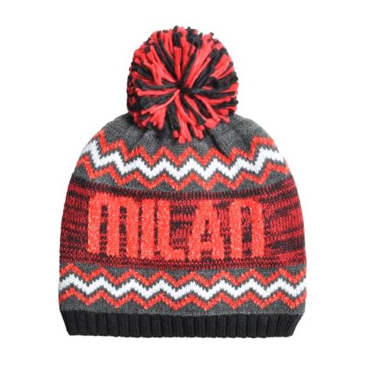 ACM 1899 cappello ponpon jacquard 60% pc 40% pl prodotto ufficiale milan 143630