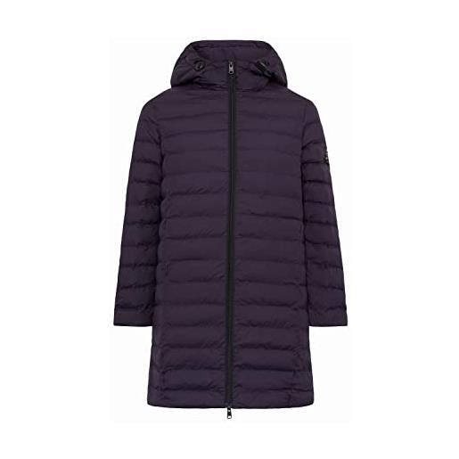 Ecoalf caceresalf jacket woman giacca donna, dark purple, 000s