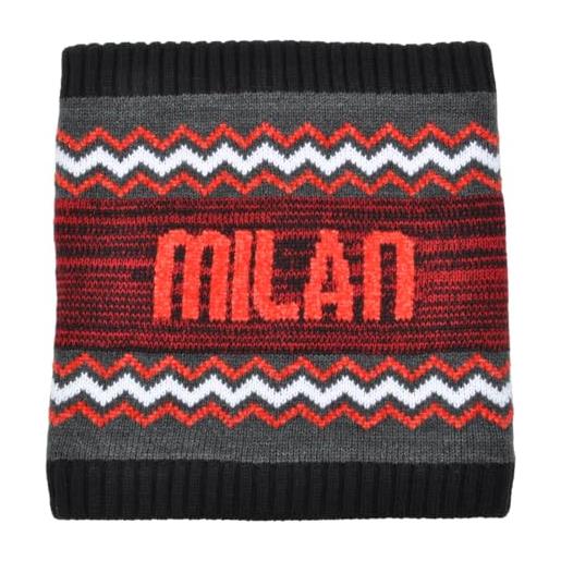 ACM 1899 scaldacollo jacquard 60% pc 40% pl prodotto ufficiale milan 143630