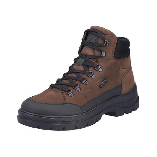 Rieker Stivali stringati da uomo 38832, stivali da uomo