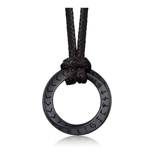Collana In Pelle Vikinga HANA LIMA – Catena Uomo E Donna – Stile Nordico