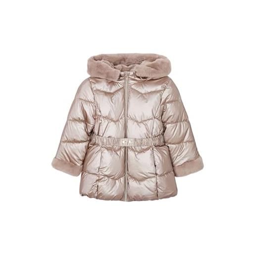 Mayoral giaccone metallizato cinta per bambine e ragazze topo 5 anni (110cm)