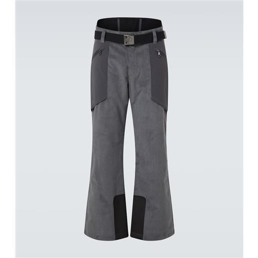 Bogner pantaloni da sci coen in velluto a coste