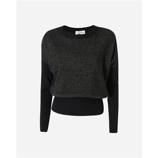 Yes zee pelosetto w - maglione - donna - nero