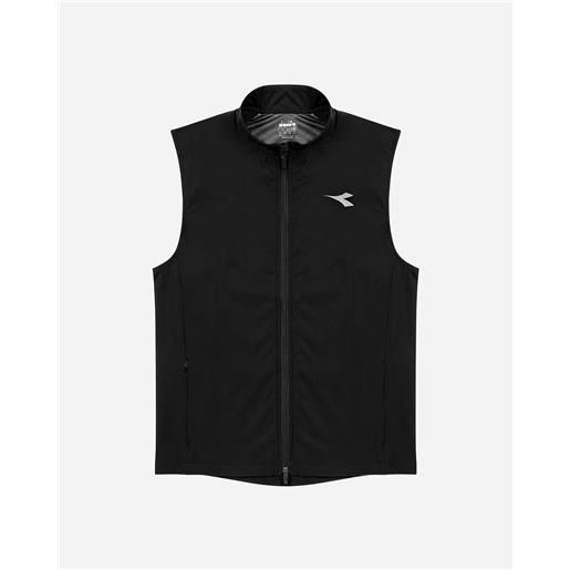 Diadora winter protection m - giacca running - uomo - nero