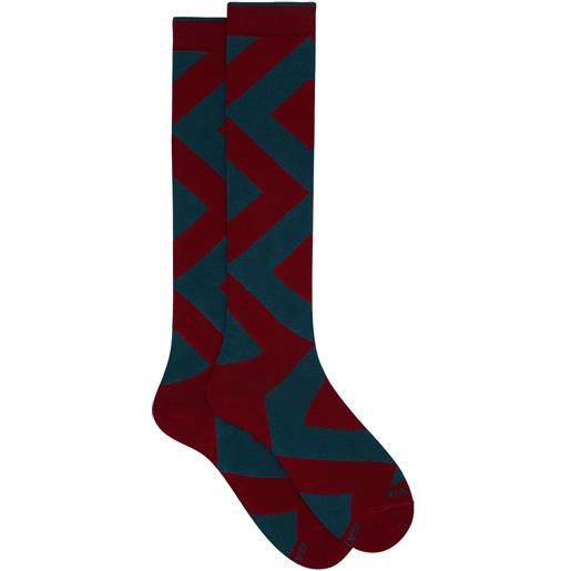 GALLO calza lunga maxi rombo