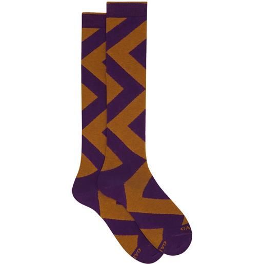 GALLO calza lunga maxi rombo