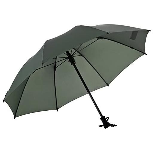 Euroschirm birdiepal - ombrellone da trekking, per esterni, colore verde oliva