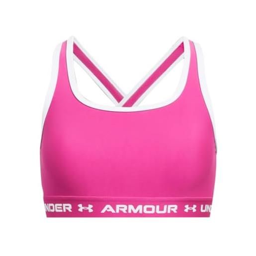 Under Armour donna ua crossback mid bra, reggiseno donna