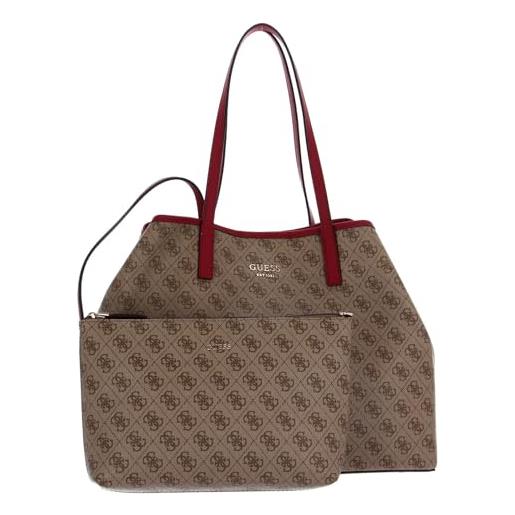 Guess hwsg6995290bro vikky large tote donna brown taglia unica