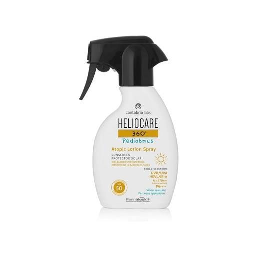 Heliocare 360 pediatric atopic lotion protezione solare spray spf 50 250 ml