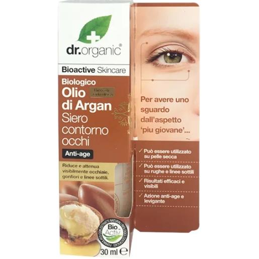 DR.ORGANIC dr organic argan oil instant tightening eye serum siero contorno occhi 30 ml
