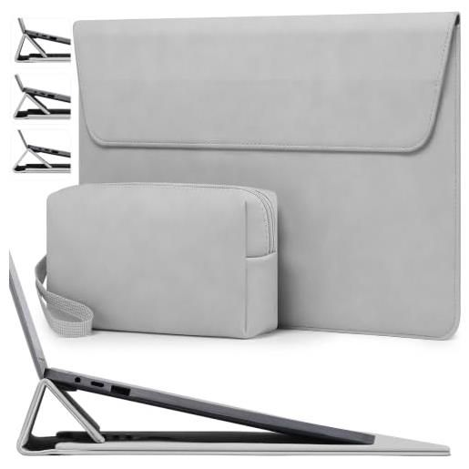 Borsa A Mano Per Laptop 13-15 Pollici – Custodia Nylon Antiscivolo Per Dell XPS/Inspiron/Latitude